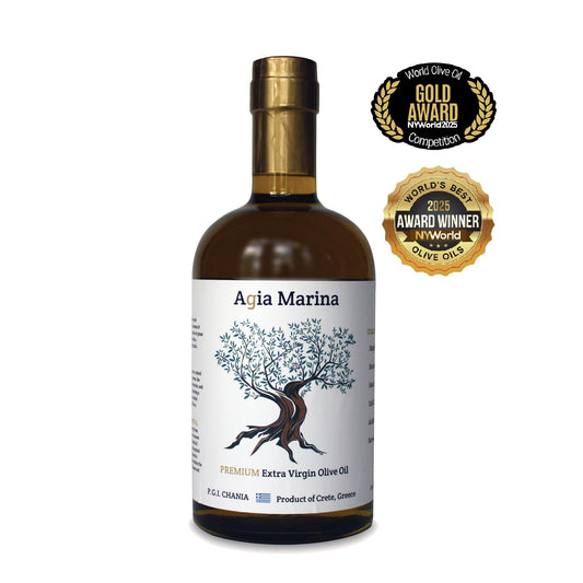 Agia Marina Extra Virgin Olive Oil (EVOO) (750ml) 1 Bottle