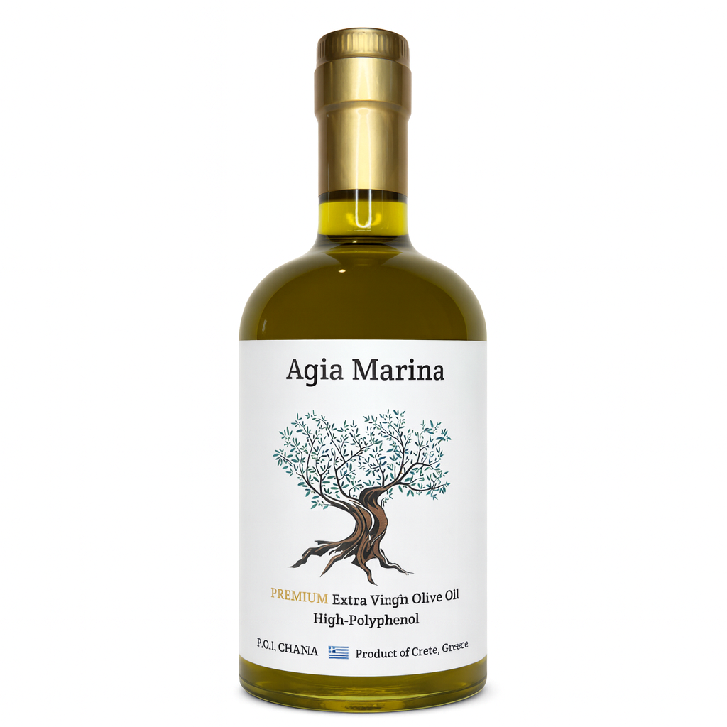 Agia Marina Premium Extra Virgin Olive Oil (EVOO) (750ml) 1 Bottle