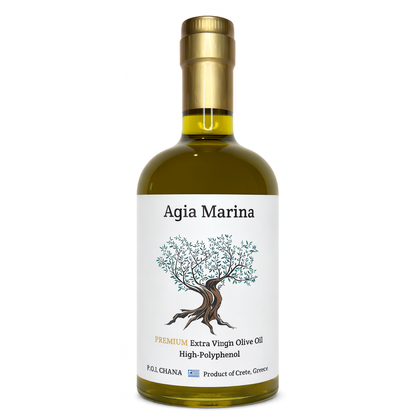 Agia Marina Premium Extra Virgin Olive Oil (EVOO) (750ml) 1 Bottle