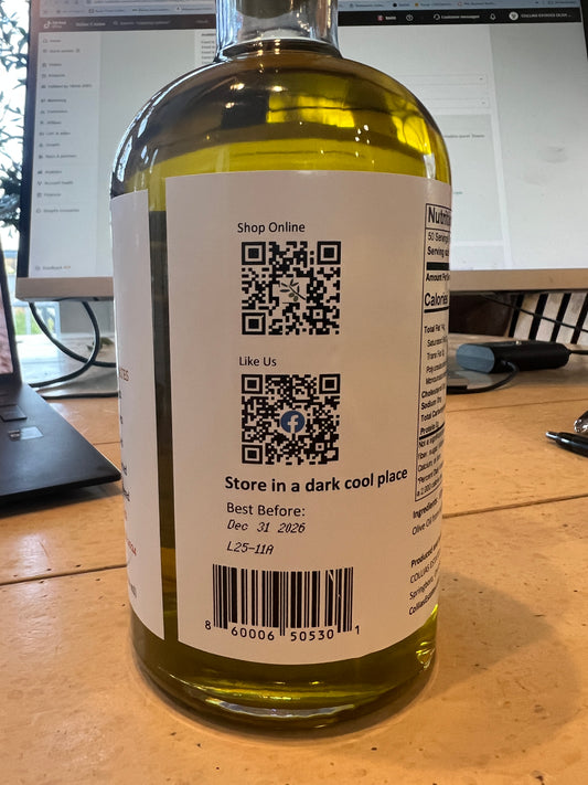 Agia Marina Extra Virgin Olive Oil (EVOO) (750ml) 3 Bottles